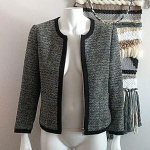 ANN TAYLOR Ladies Blazer Blsck Size XS